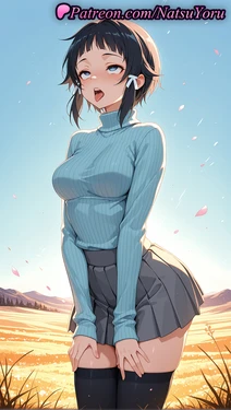[NatsuYoru] Shino Asada (Sword Art Online) [AI Generated]