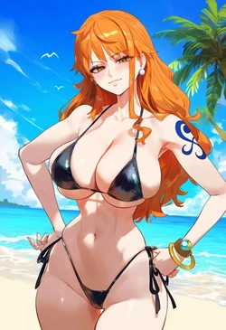 Nami Bikini BBC - One Piece [AI Generated]
