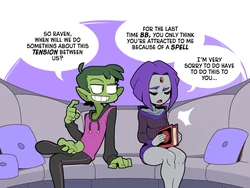 [Creux] Beast Boy & Raven (Teen Titans)