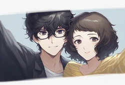 gerdon (pixiv) #Sadayo Kawakami works P1 (AI Generated)