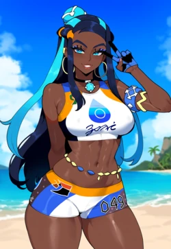 [Creamy Ai] Nessa (Pokémon) [AI Generated]
