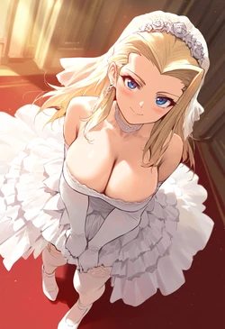 (YousoroBestGirl) Klara (Bride) (Patreon) [Ai Generated]