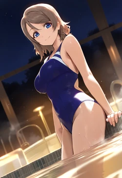 (YousoroBestGirl) Watanabe You (Swimsuit) (Patreon) [Ai Generated]