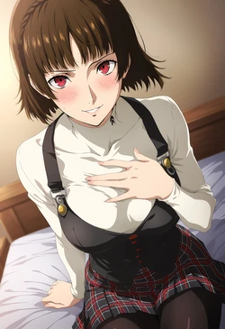 [GreekoAI] niijima makoto (AI generated)