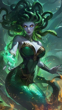 greek medusa ai art [AI Generated]