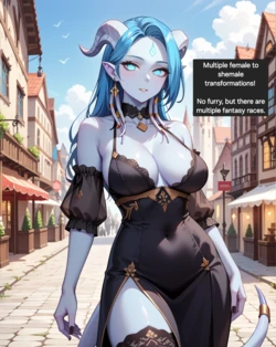 Devious Draenei (Ai generated)