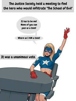 Stargirl .vs. the Evil School [AI Generated]