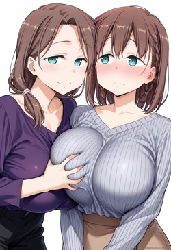 [Tachibana AI（たちばなあい)] Ai-chan and Mama-san (Getsuyoubi no Tawawa) [AI Generated]