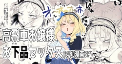 高飛車お嬢様とお下品セックス