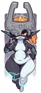 [Onaeane] Midna's massive helmet (The Legend of Zelda)