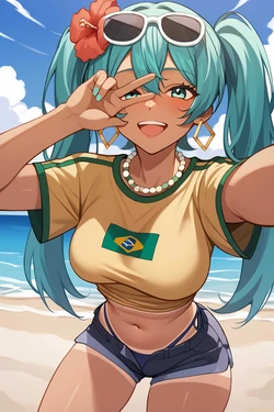 [KimoWinter] Brazilian Miku Set 1 (Vocaloid) [AI Generated]