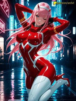 [Anilvl] Zero Two - Darling in the Franxx [AI Generated]