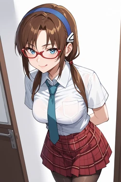 [KimoWinter] Mari Illustrious Makinami (Neon Genesis Evangelion) [AI Generated]