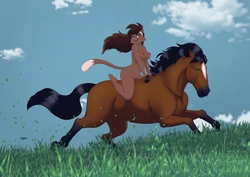 [Drawing-4Ever] Loving Horse