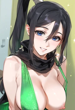 [ChocoPizza] Request: Nakatsukasa Tsubaki 447 (Soul Eater) [AI Generated]