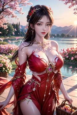 [AI Generated]完美世界 火灵儿荤素