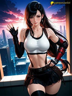 [Anilvl] Tifa Lockhart - Final Fantasy 7 [AI Generated]