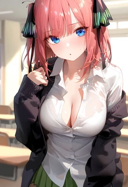 apaper) 0217_[Go_toubun]nakano_nino_Uniform_BBC [AI Generated]