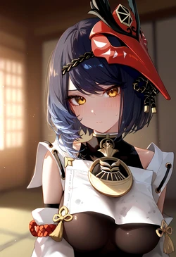 apaper) 0305_[Genshin]kujou_sara_FATMAN [AI Generated]