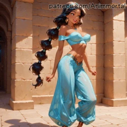 [PATREON] [ANIMATED] Animmortal - Disney - Yasmine animation set (AI Generated)