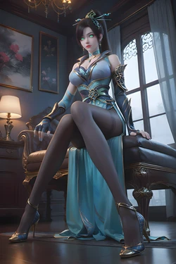 [AI Generated]斗破苍穹 青鳞荤素