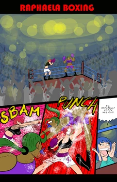 trappeddreamer - RAPHAELA BOXING