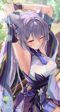 [Kabu Usagi] Massaji ga Hitsuyouna Koku Keqing-chan (Genshin Impact)