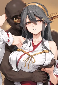 [Mr. Teardrop] Haruna (Kantai Collection) (AI Generated)