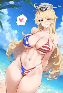 [Nakatori] Iowa | Kantai Collection (Patreon) (AI Generated)