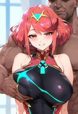 [Nakatori] Pyra & Mythra | Xenoblade sets (Patreon) (AI Generated)