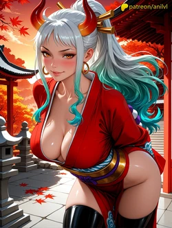 [Anilvl] Yamato - One piece [AI Generated]