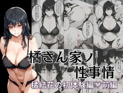 [Echi Shijin] Tachibana-san-chi no Seijijou- Tachibana Yuika no Shotaiken Zenpen (Tachibana-san-chi no Dansei Jijou) [AI Generated]