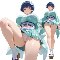 [DeepMole] SenranK_Yozakura(312p) (Patreon) [AI Generated]