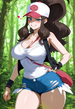 [ginto_AI] Hilda (Pokemon) 173p (Patreon) [AI Generated]