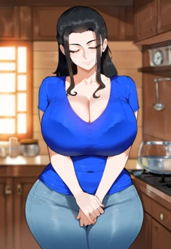 [Creamy AI] MILF Nico Robin [AI Generated]