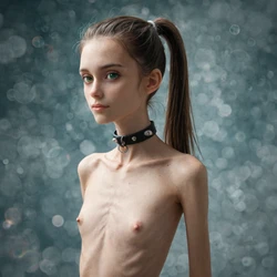 Anorexic show [Ai Generated]