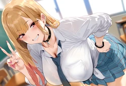 [Himeno] Marin's Black Bull (Nor & QoS ver) [Ai-Generated]