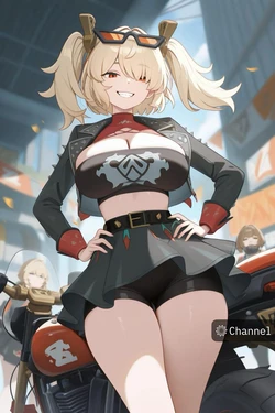ZhuYuan'sChair - Burnice White (Patreon) (AI Generated)
