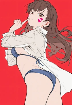 (Hedera) D.Va (Patreon) [Ai Generated]