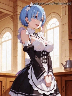 [ANIMATED] Animmortal - Re:Zero - Rem (AI Generated)