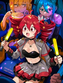 [Snegovski] Miku x Teto x Neru (Vocaloid)