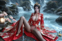 [AI Generated]【AI绘画】云韵&柳神_梵岚图包