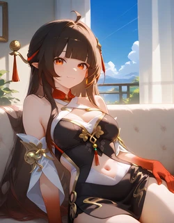 [Senz] Lingsha [HSR] [AI Generated] [Uncensored]