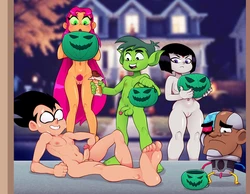 [ENF-Lover] Hallorgy (Teen Titans Go)