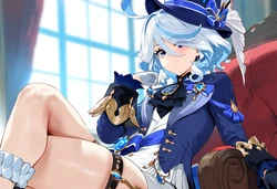 [Himeno] Furina's Dark Desire (Nor & QoS ver) [Ai-Generated]