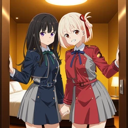 chisato&takina  collection [AI Generated]