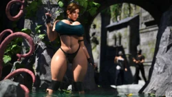 [Rude Frog] Lara In Trouble (Tomb Raider)