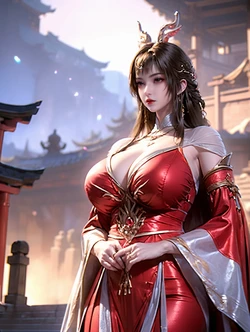 [AI 生成] 百炼成神 龙族公主云落 [AI Generated]