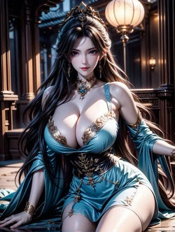 [AI 生成] 太一剑仙传 碧波仙子 [AI Generated]