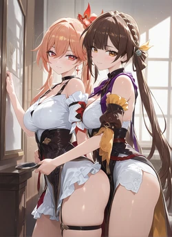 Guinaifen x Sushang Rametaki (Patreon)  [AI Generated]